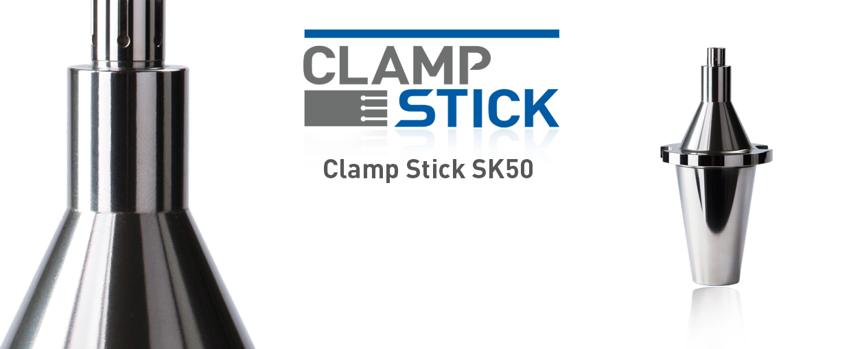 Clamp Stick expanding mandrel with SK50 taper