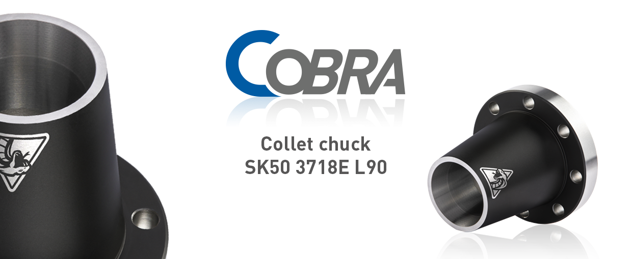 COBRA collet chuck SK50 3718E L90