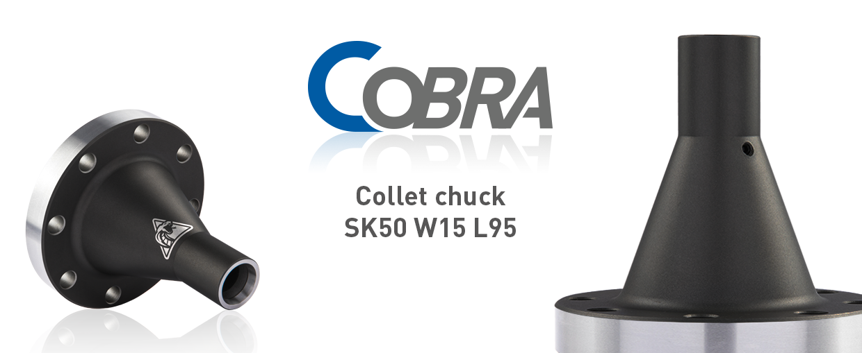 COBRA collet chuck SK50 W15 L95