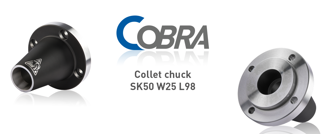 COBRA collet chuck SK50 W25 L98