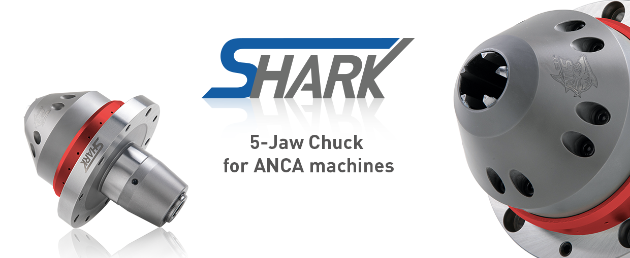 SHARK 5-Jaw Chuck for ANCA machines