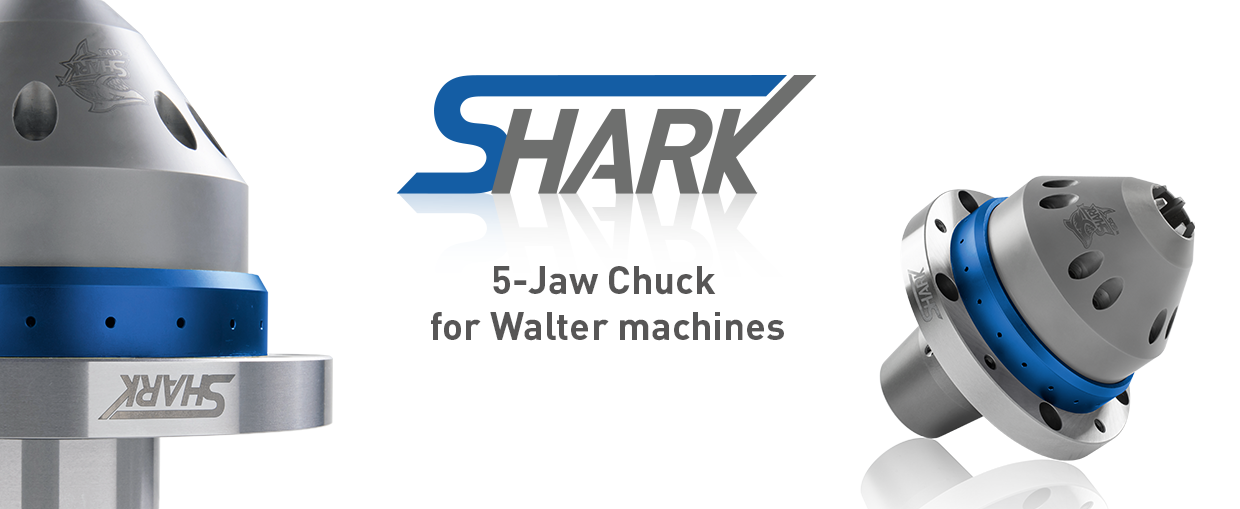 SHARK 5-Jaw Chuck for Walter machines