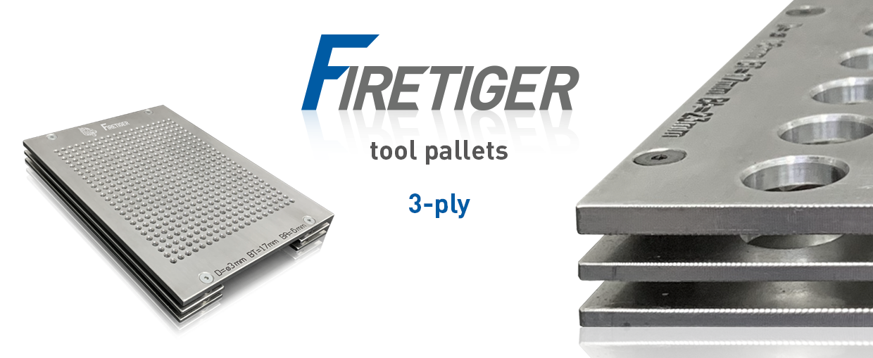 FIRETIGER tool pallets 3-ply
